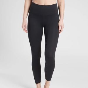 Athleta Offshore 7/8 Paddle Swim Tight Legging XXS Black